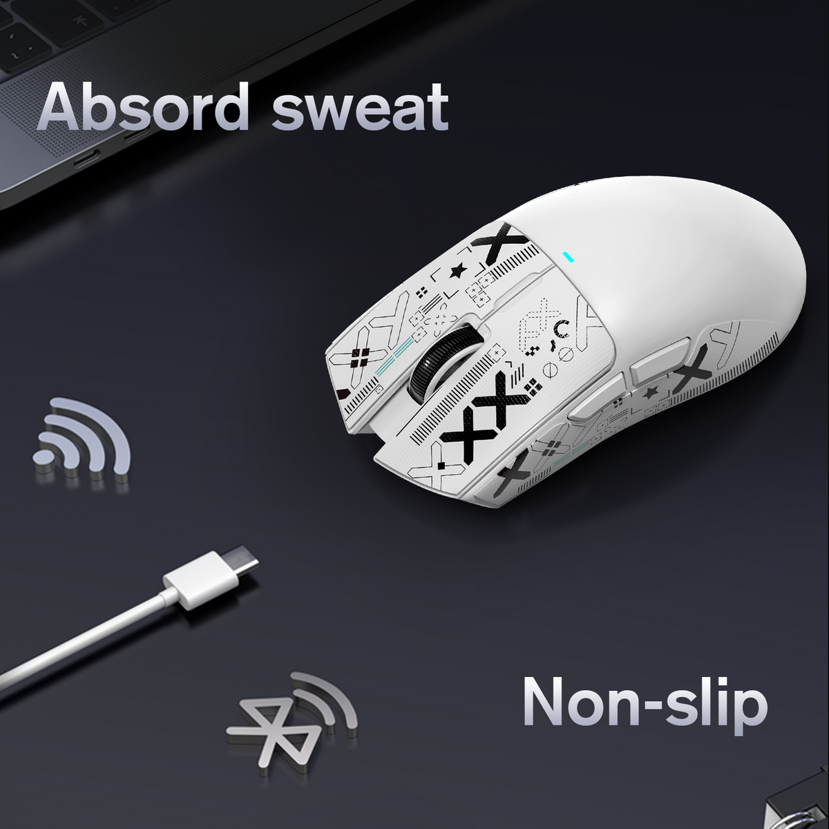 Gaming Mouse Grip Tape | Enhance Control & Comfort