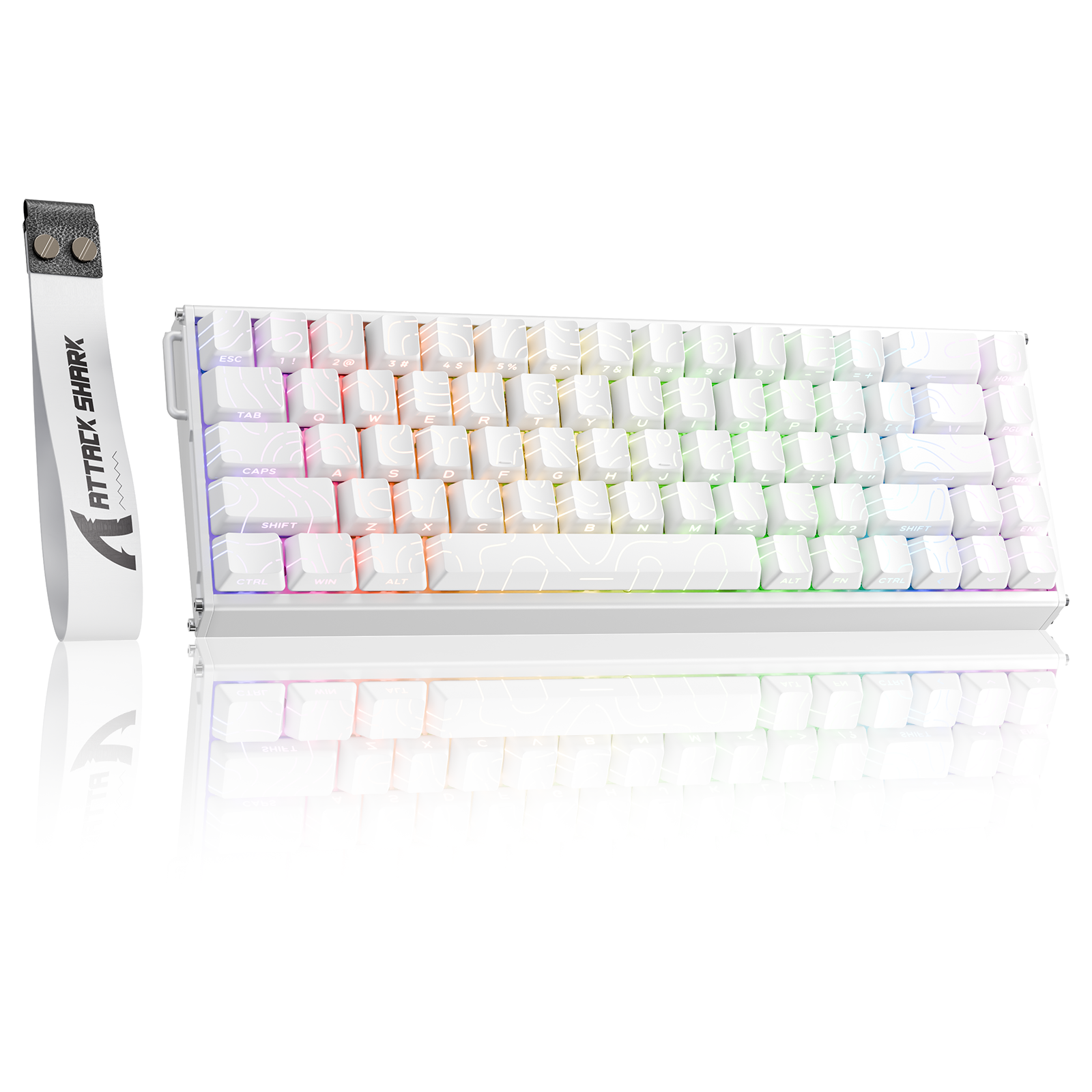 ATTACK SHARK X68MAX HE Rapid Trigger Aluminum Keyboard Magnetic Switch