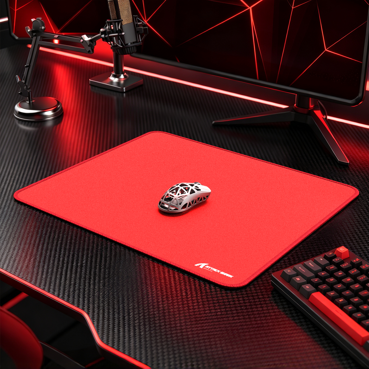 ATTACK SHARK CM02 Tapis de souris eSport (450x400x4 mm)