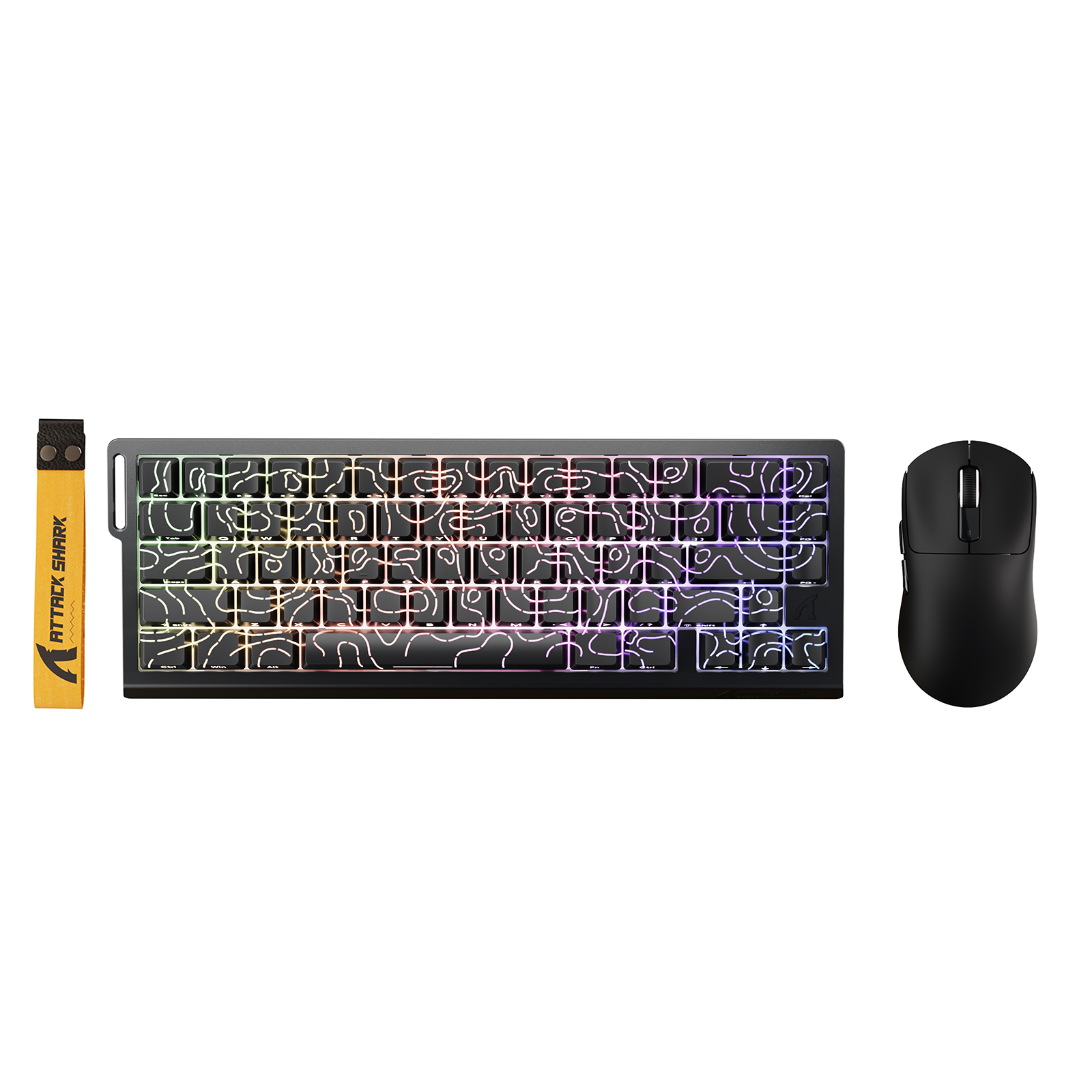 ATTACK SHARK X68HE Magnetic Keyboard With X3 Gaming Mouse Set