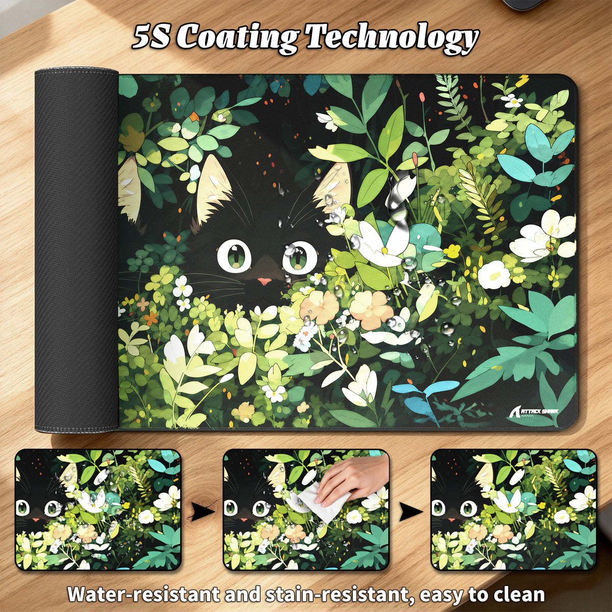 Tapis de Souris Gaming eSport ATTACK SHARK CM02PRO (900x400x4 MM)