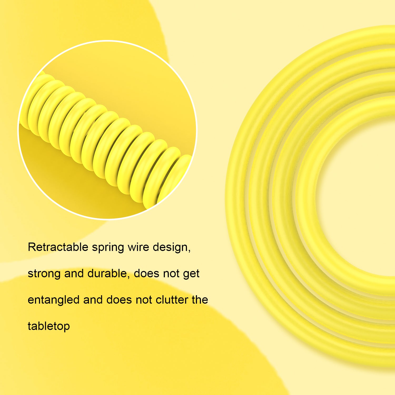 ATTACK SHARK x MAMBASNAKE C01 Coiled Cable