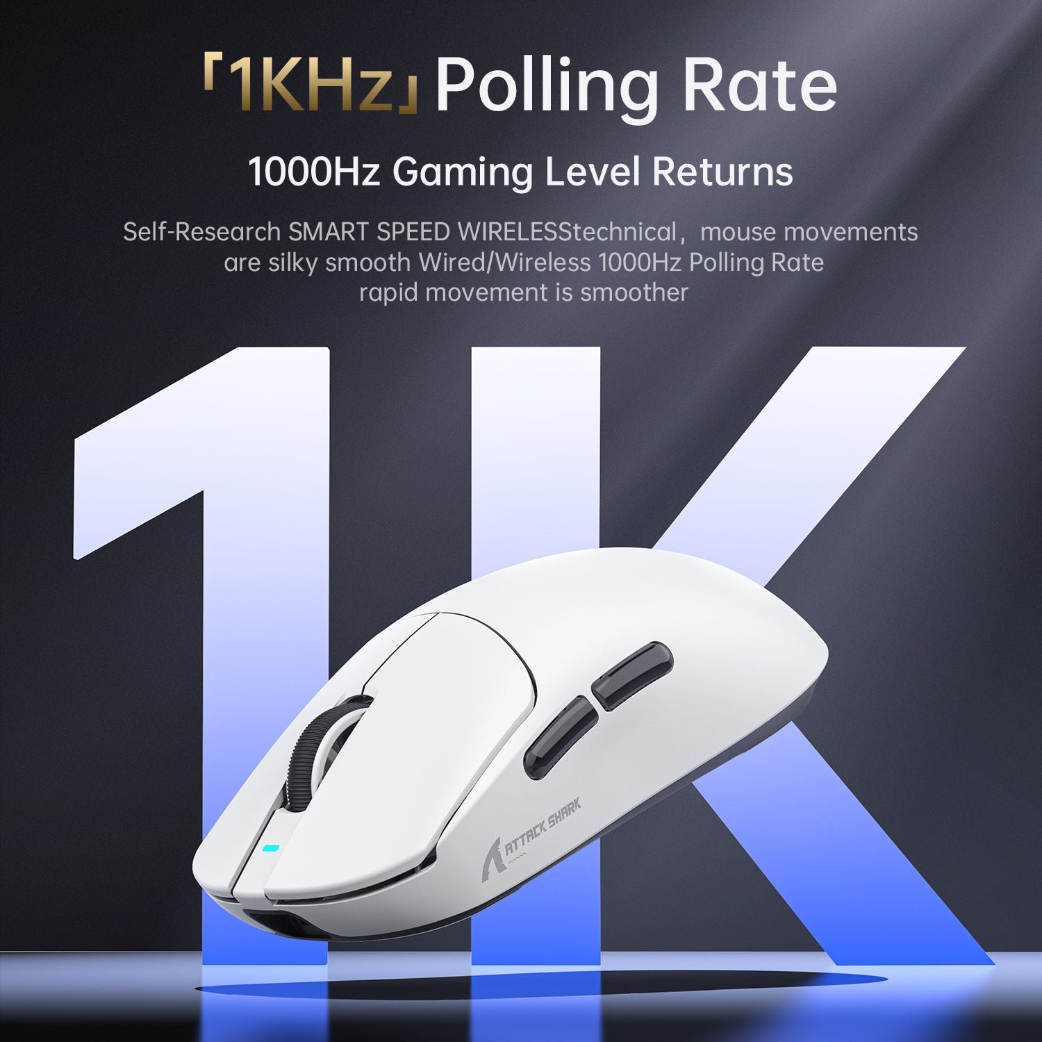 ATTACK SHARK X8SE Tri-mode Wireless Gaming Mouse 25000 DPI Ultra Lightweight