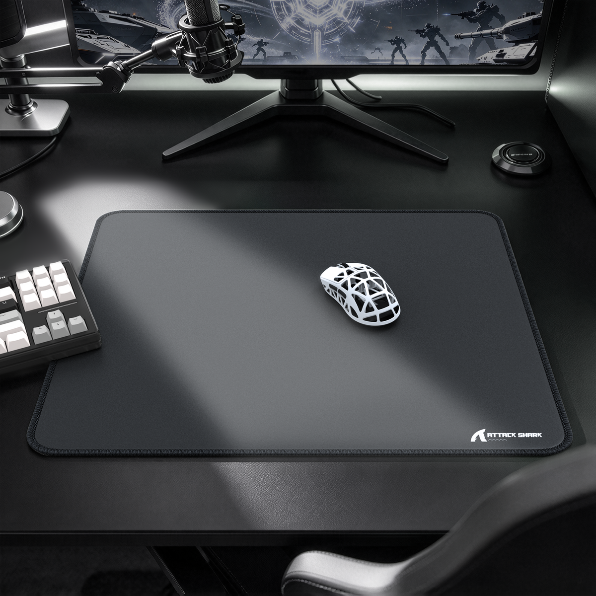 ATTACK SHARK CM02 Tapis de souris eSport (450x400x4 mm)