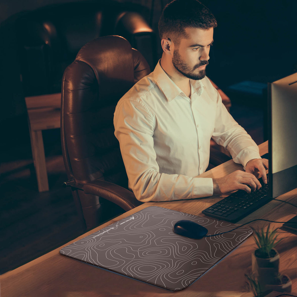 CM05 Premium Tempered Glass Gaming Mouse Pad | ATTACK SHARK