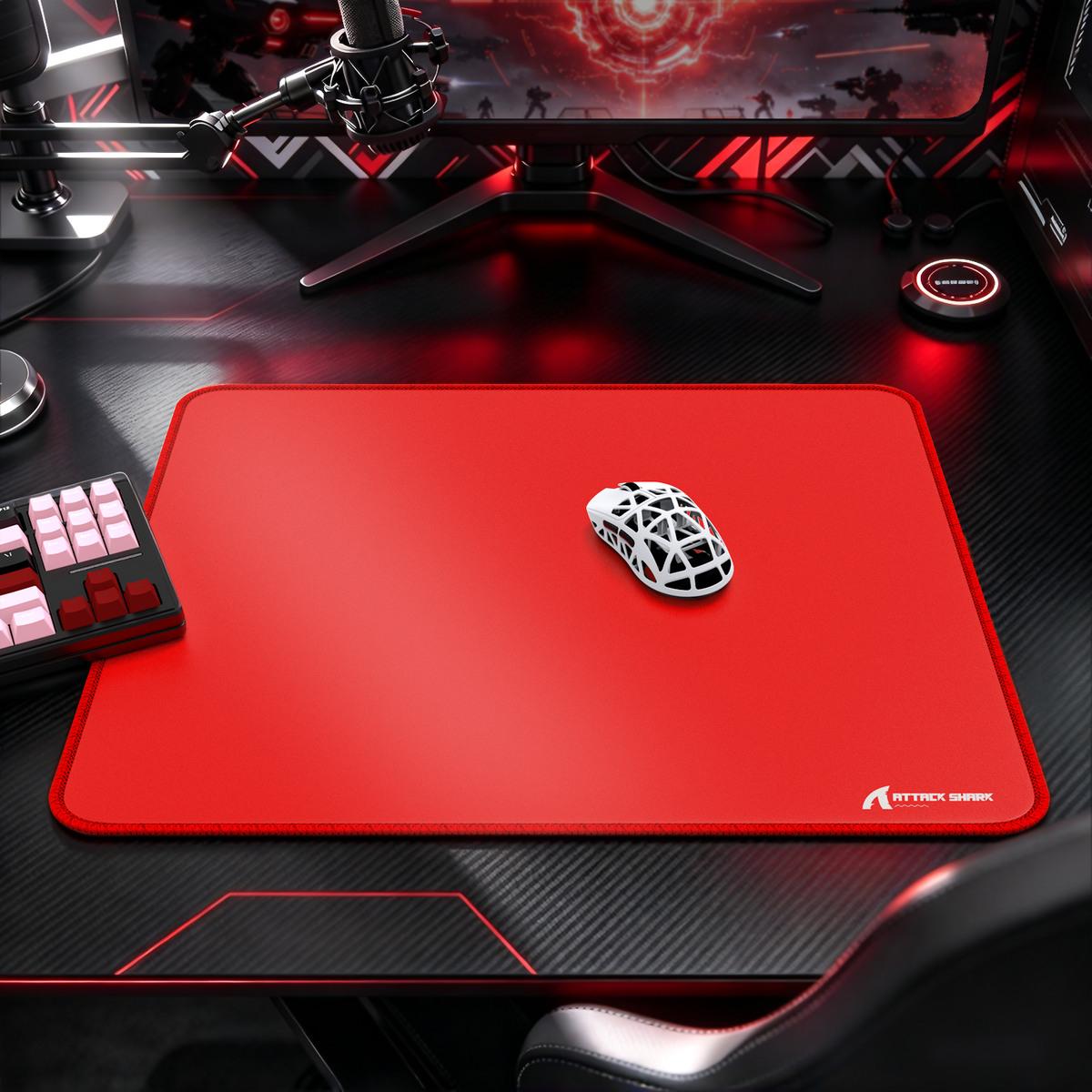 ATTACK SHARK CM02 Tapis de souris eSport (450x400x4 mm)