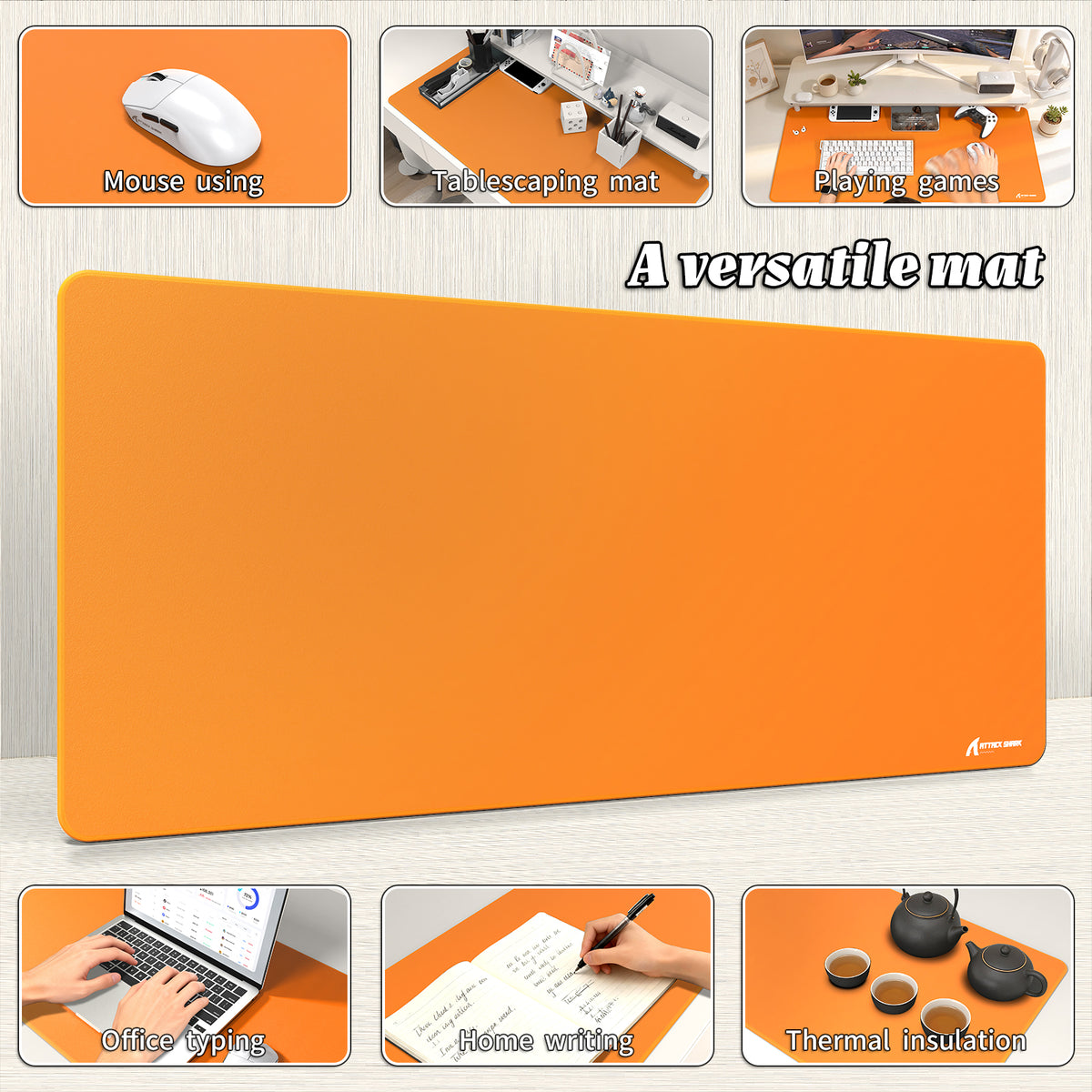 Tapis de Souris Gaming eSport ATTACK SHARK CM02PRO (900x400x4 MM)