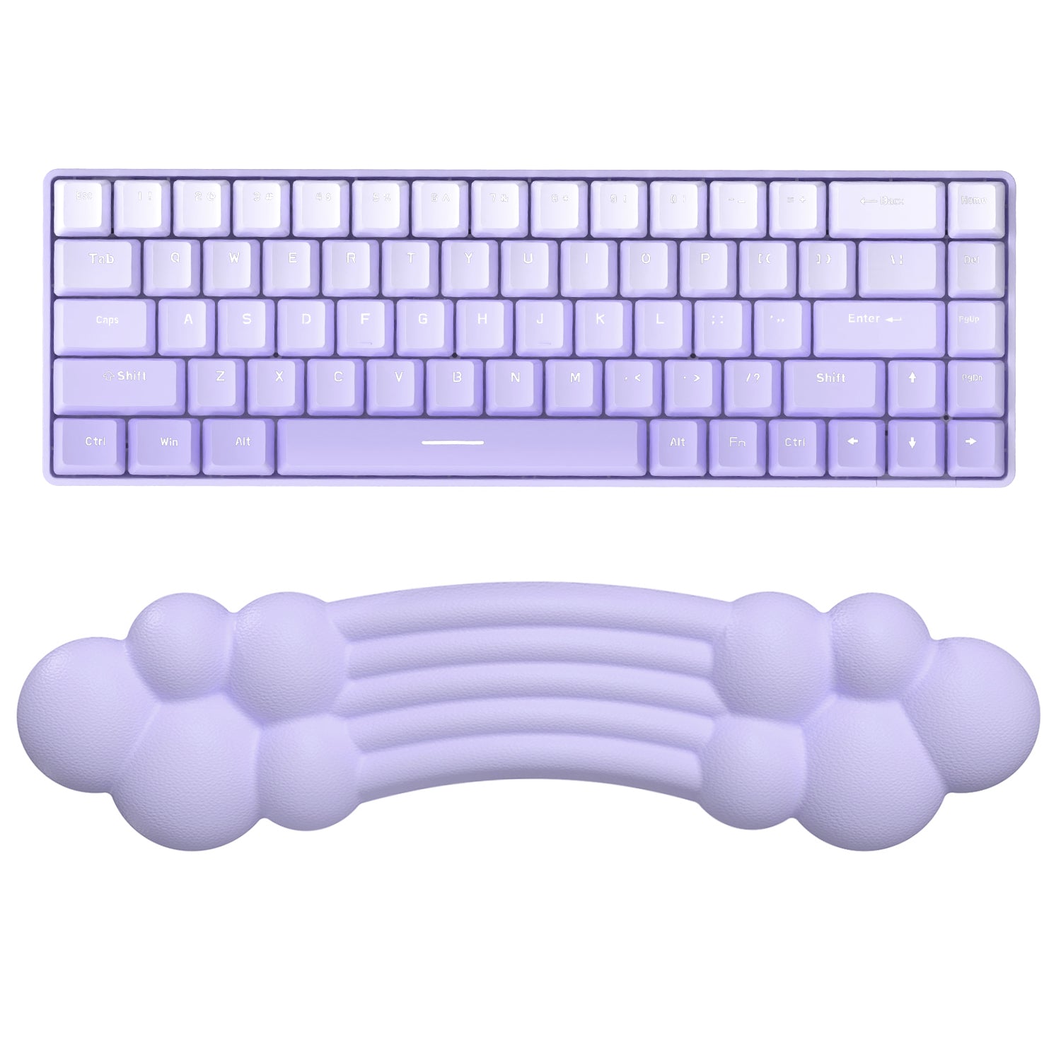 ATTACK SHARK X MAMBASNAKE Rainbow Cloud Keyboard Wrist Rest