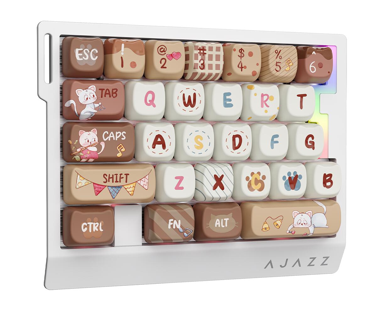 ATTACK SHARK X AJAZZ AK029 Wired One-Handed Gaming Keyboard