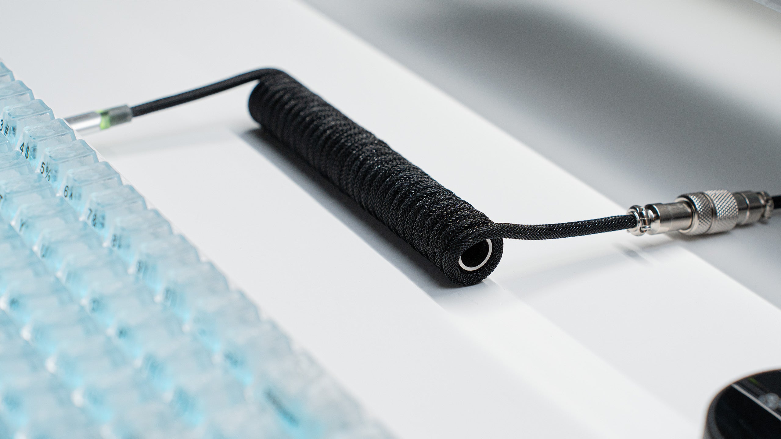 ATTACK SHARK C01ULTIMATE Coiled Cable for 8KHz Magnetic Keyboard
