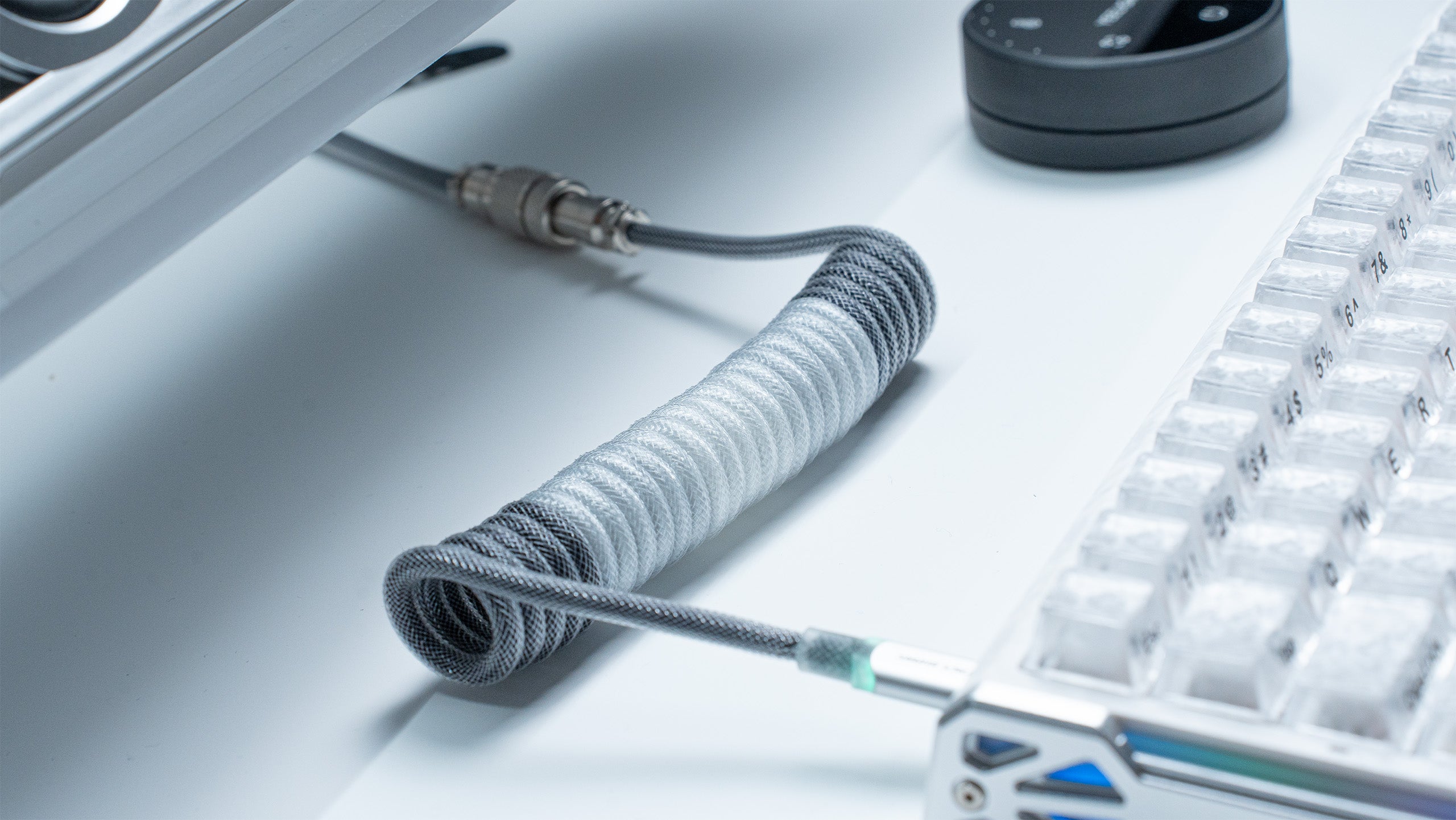 ATTACK SHARK C01ULTIMATE Coiled Cable for 8KHz Magnetic Keyboard