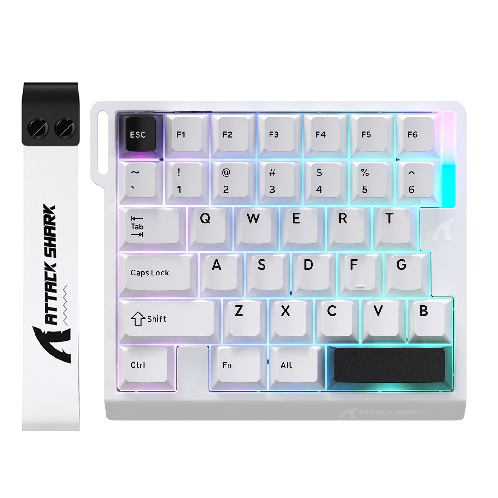 Teclado con interruptor magnético de una mano ATTACK SHARK M36 HE
