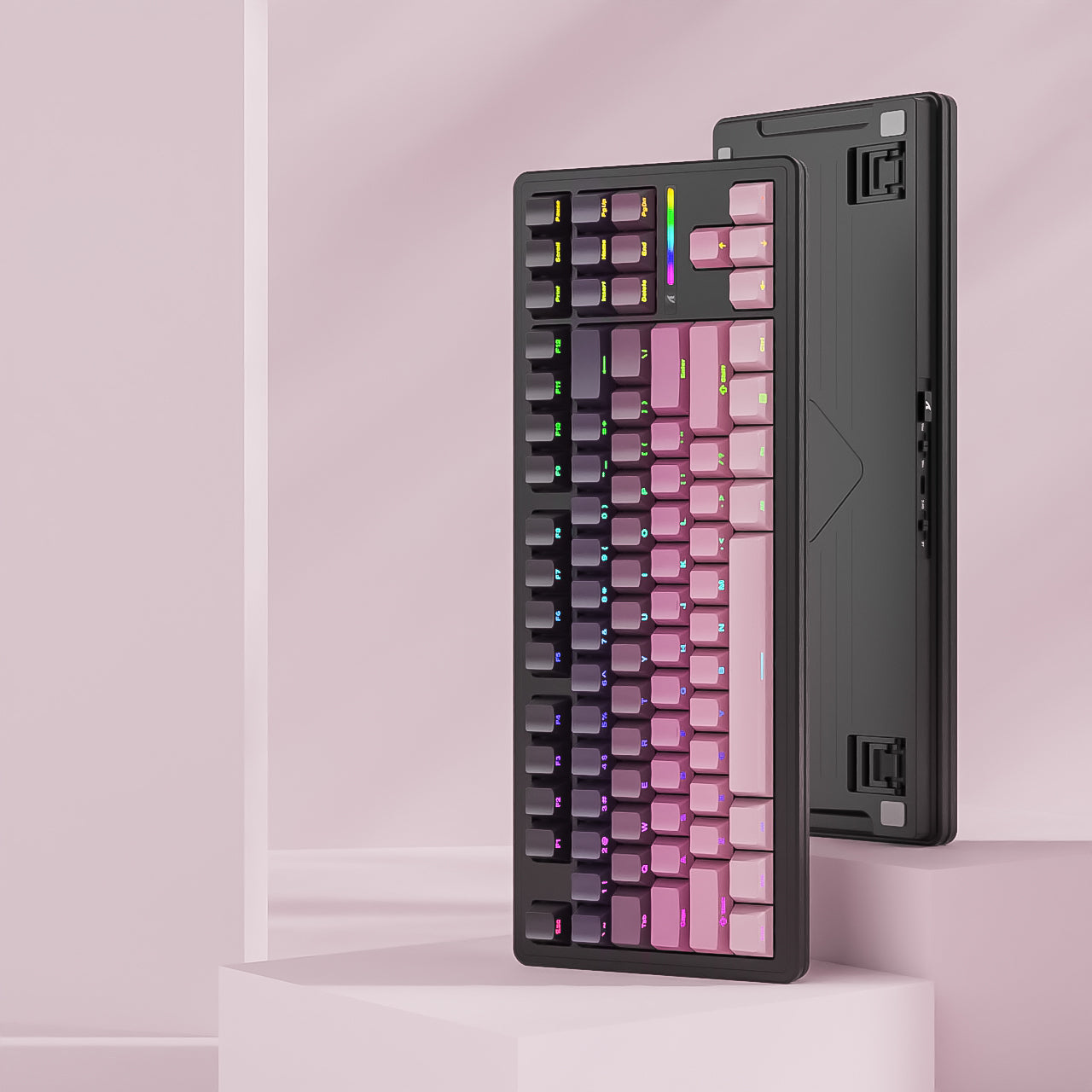 ATTACK SHARK M87PRO Wireless Mechanical Keyboard with Side Printed PBT Keycaps