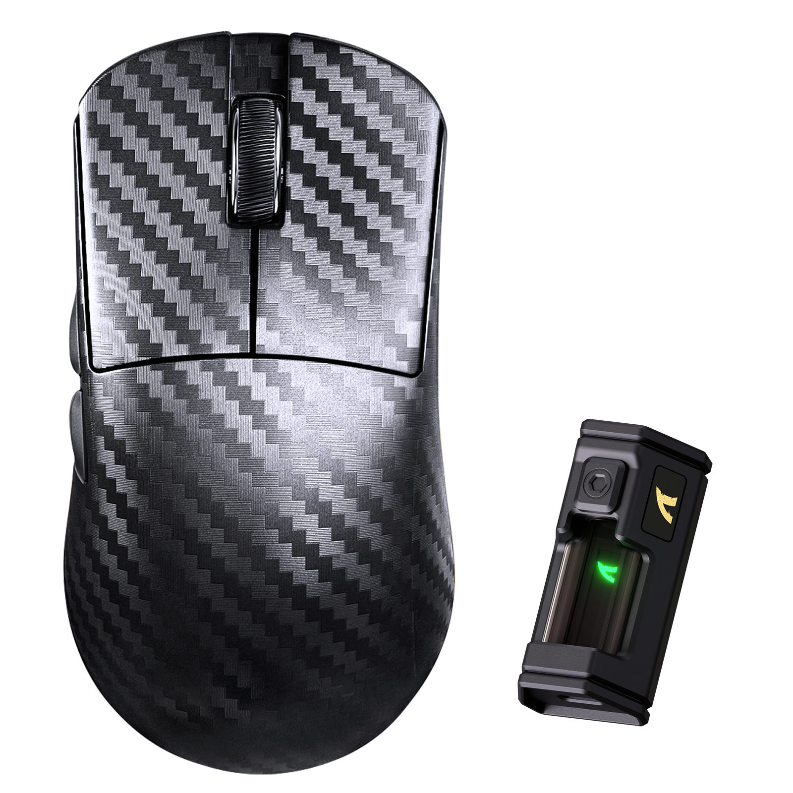 ATTACK SHARK R11 ULTRA Carbon Fiber Wireless 8K PAW3950MAX Gaming Mouse
