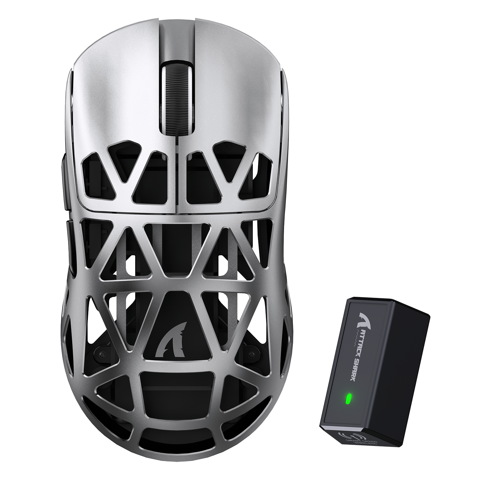 ATTACK SHARK R2 Magnesium Alloy PAW3950 Gaming Mouse 8K (Not Include the Charging Dock)