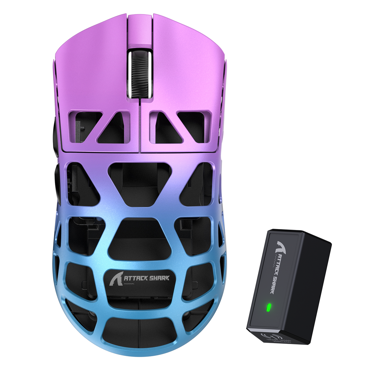 ATTACK SHARK R3 ゲーミングマウス マグネシウム合金 ワイヤレス Ultra-Light Gaming Mouse | 8000Hz Polling | Magnesium Frame