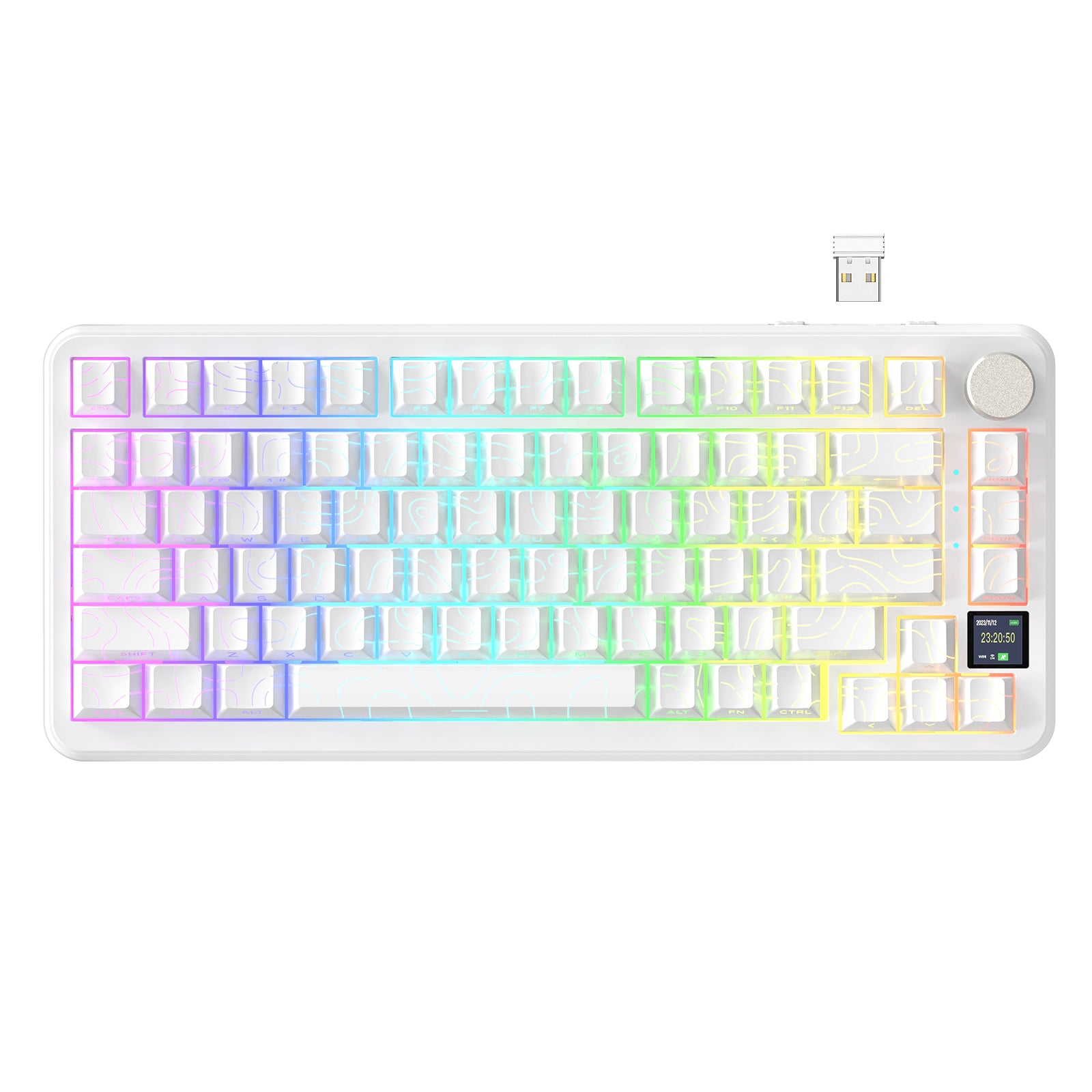 ATTACK SHARK X85PRO Tri-mode Gasket Mechanical Keyboard