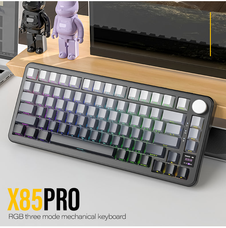 ATTACK SHARK X85PRO Tri-mode Gasket Mechanical Keyboard