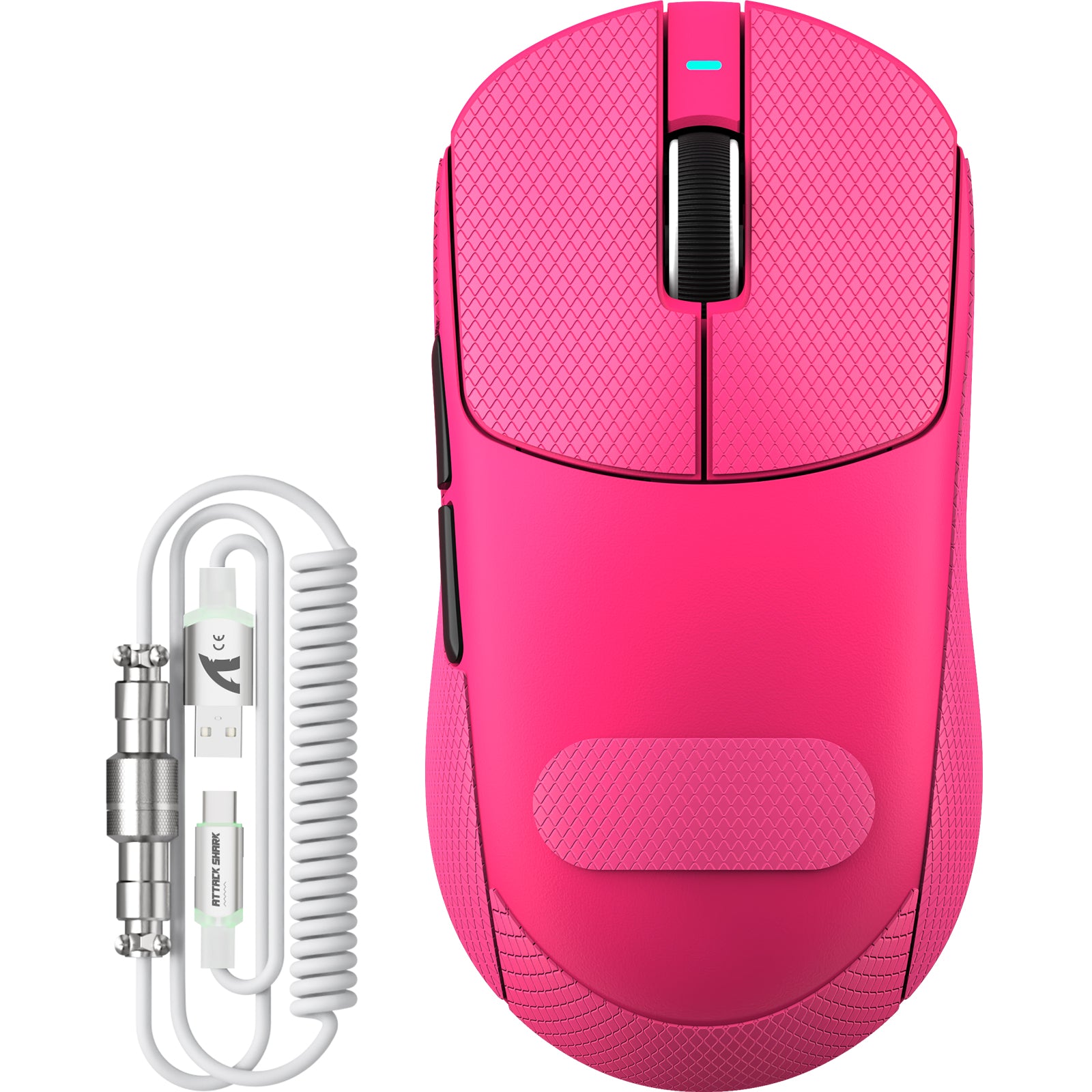 ATTACK SHARK X8PLUS Tri-mode Wireless Gaming Mouse With C06 ULTRA Cable