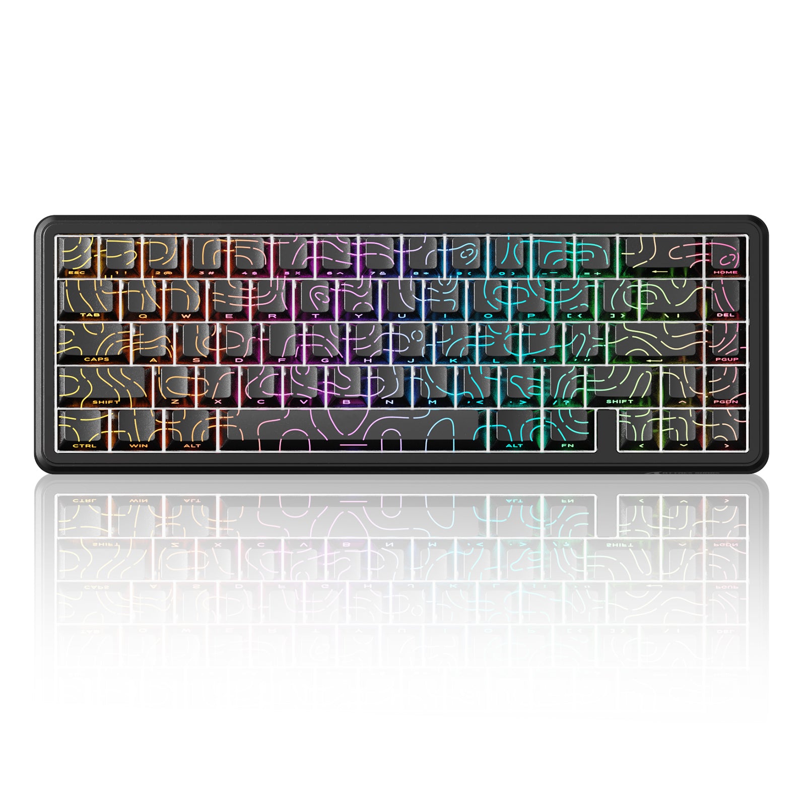 Teclado con gatillo rápido e interruptor magnético ATTACK SHARK X65 HE