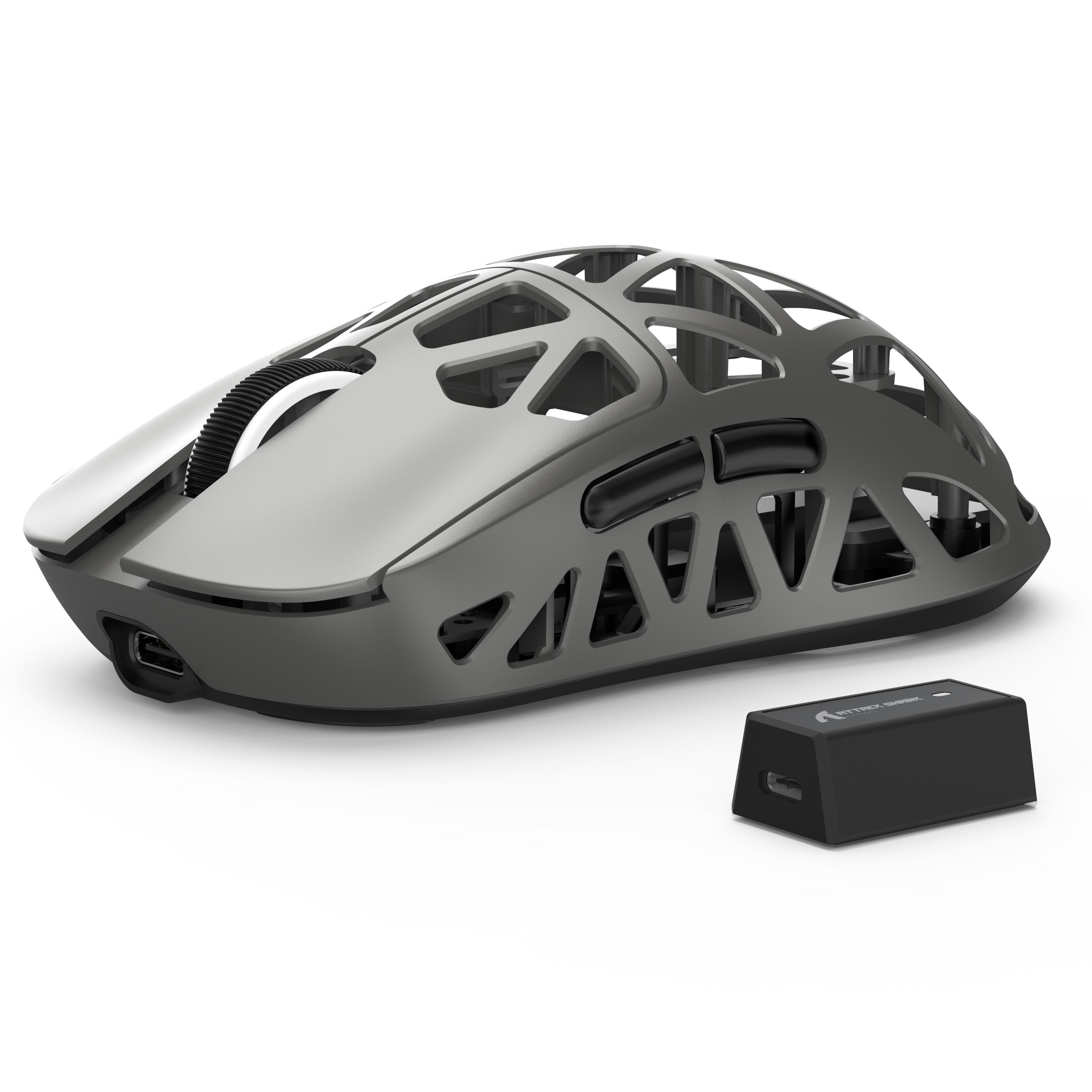 ATTACK SHARK R2 Magnesium Alloy PAW3950 Gaming Mouse 8K (Not Include the Charging Dock)